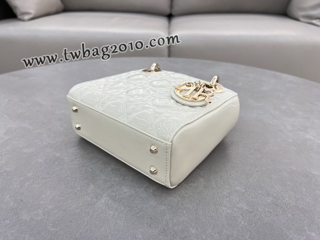 Dior专柜新款Lady女包迪奥高仿原单三格磨砂Lady手提包 djfk1321
